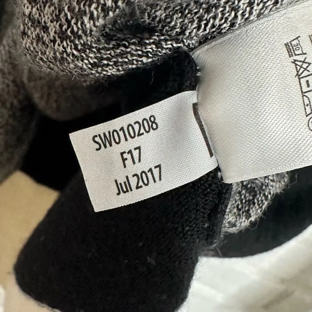 Smartwool‎ Akamina V-Neck Merino Wool Blend Sweater Gray size Small